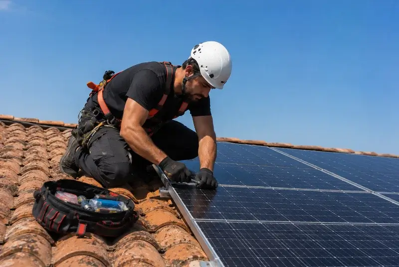 Maintenance et monitoring de panneaux solaires à Raissac-sur-Lampy